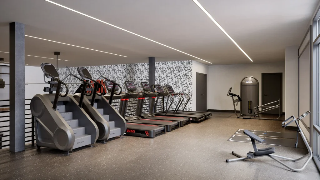 signature at varsity apartments 2nd floor fitness center