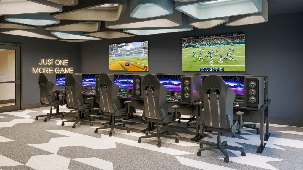 signature at varsity apartments esports gaming and computer lounge